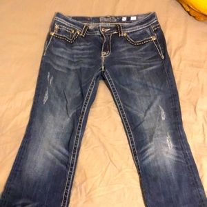 Miss me size 32 short bootcut jeans